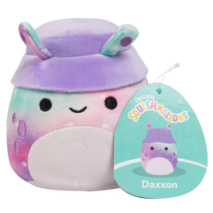Squishmallows Original 5-Inch Daxxon The Purple Alien - Official Jazwares Plush - Collectible Soft & Squishy Mini Stuffed Animal Toy - Add to Your