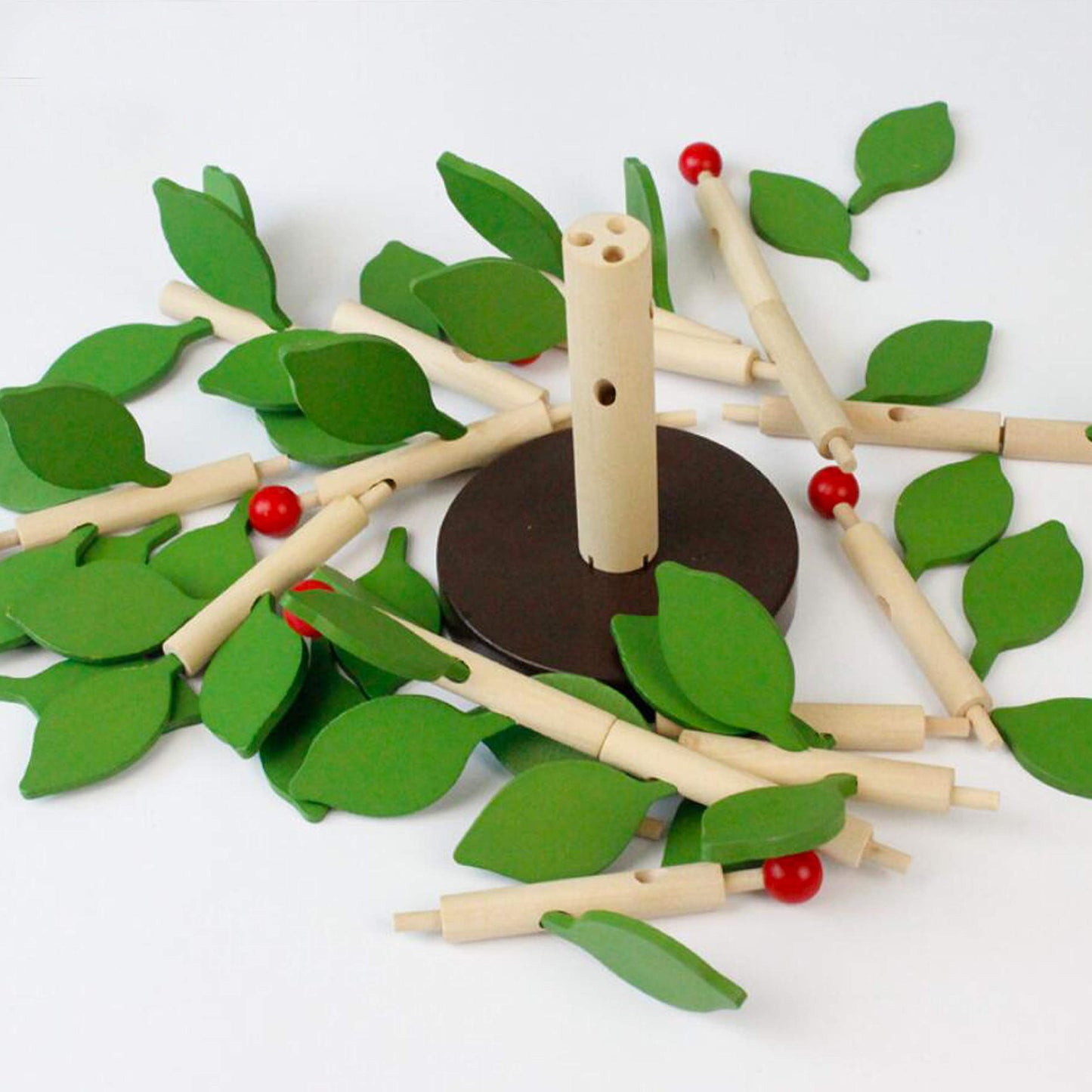 Carykon Early Childhood Building Blocks Wooden Assembling Tree Combination Boys and Girls DIY Disassembly Puzzles Educational Toys Home Office