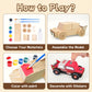 Wooden Build Paint Art Crafts Kit 3 Pack, Make Your Own Car Boat & Plane DIY Craft Toys for Kids Boys, STEM Educational Toy Set for Kids Ages 4-8