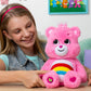 Care Bears 14" Cheer Bear Plushie - Medium Size - Pink Plushie for Ages 4+ - Perfect Stuffed Animal Holiday, Birthday Gift, Super Soft and Cuddly