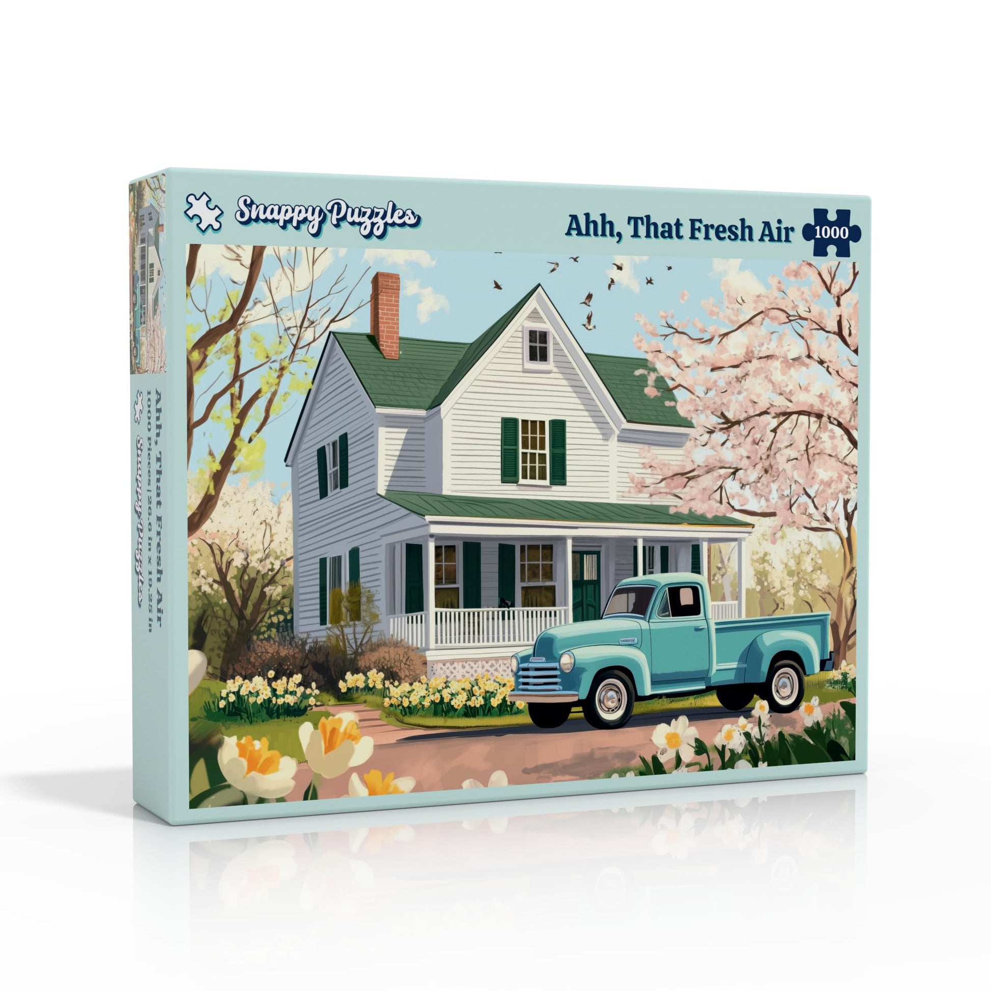 Snappy Puzzles Ahh, That Fresh Air | 1000-Piece Jigsaw Puzzle for Adults | Made in The USA with Satin Finish