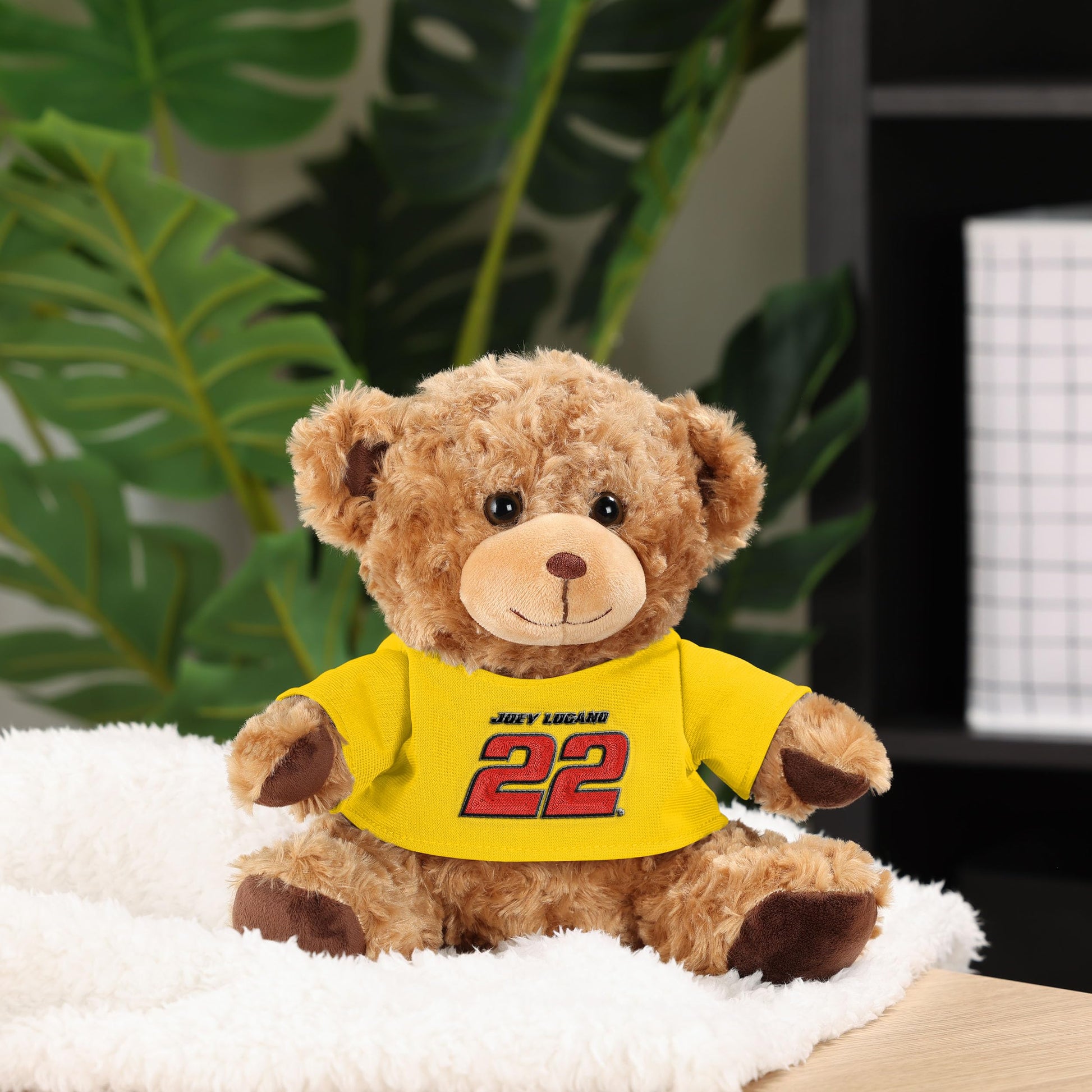 FOCO NASCAR Joey Logano 7.5" Seated Shirt Bear Plush