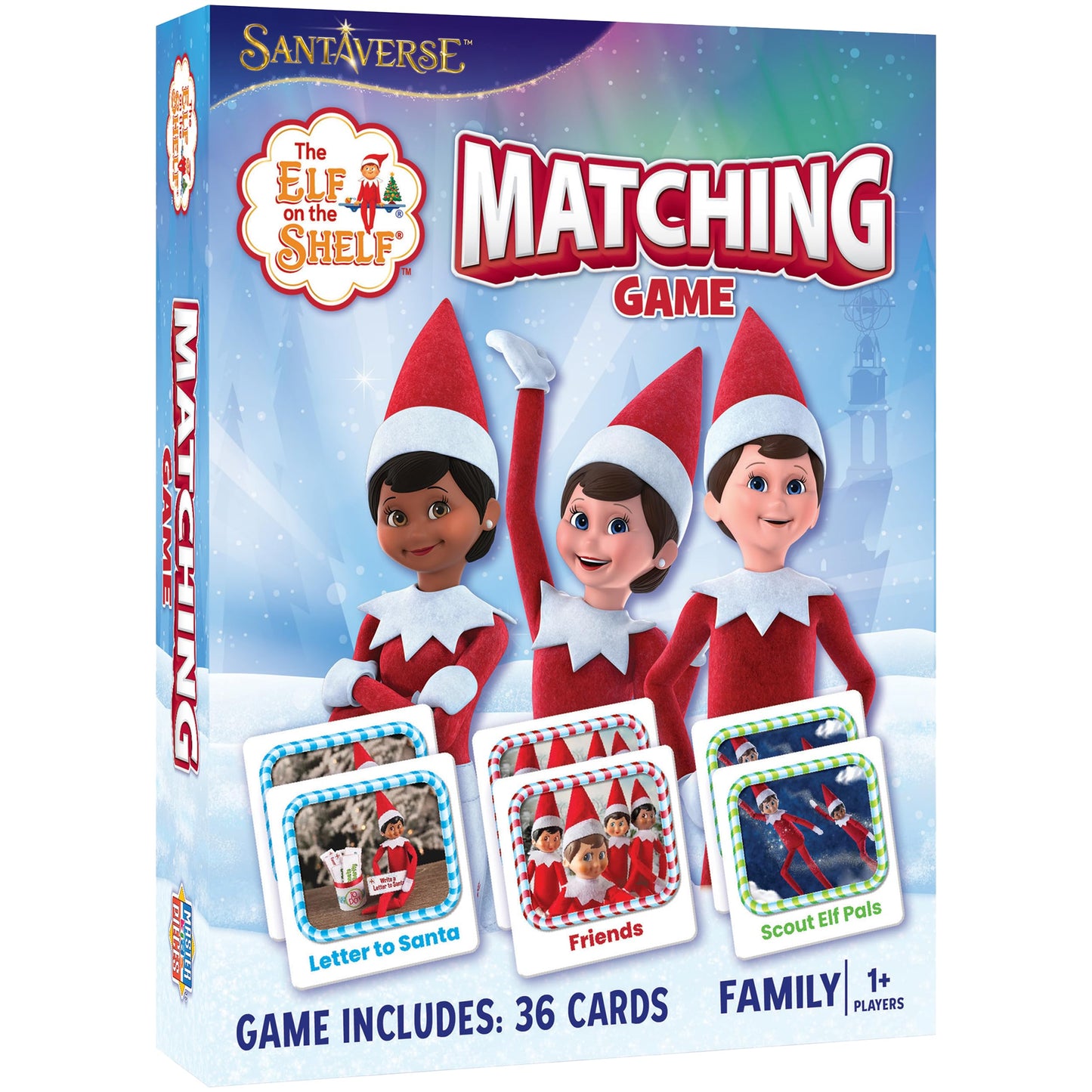 MasterPieces Officially Licensed Elf on The Shelf Picture Matching Card Game for Kids and Families