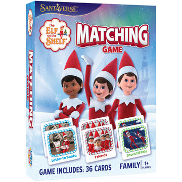 MasterPieces Officially Licensed Elf on The Shelf Picture Matching Card Game for Kids and Families