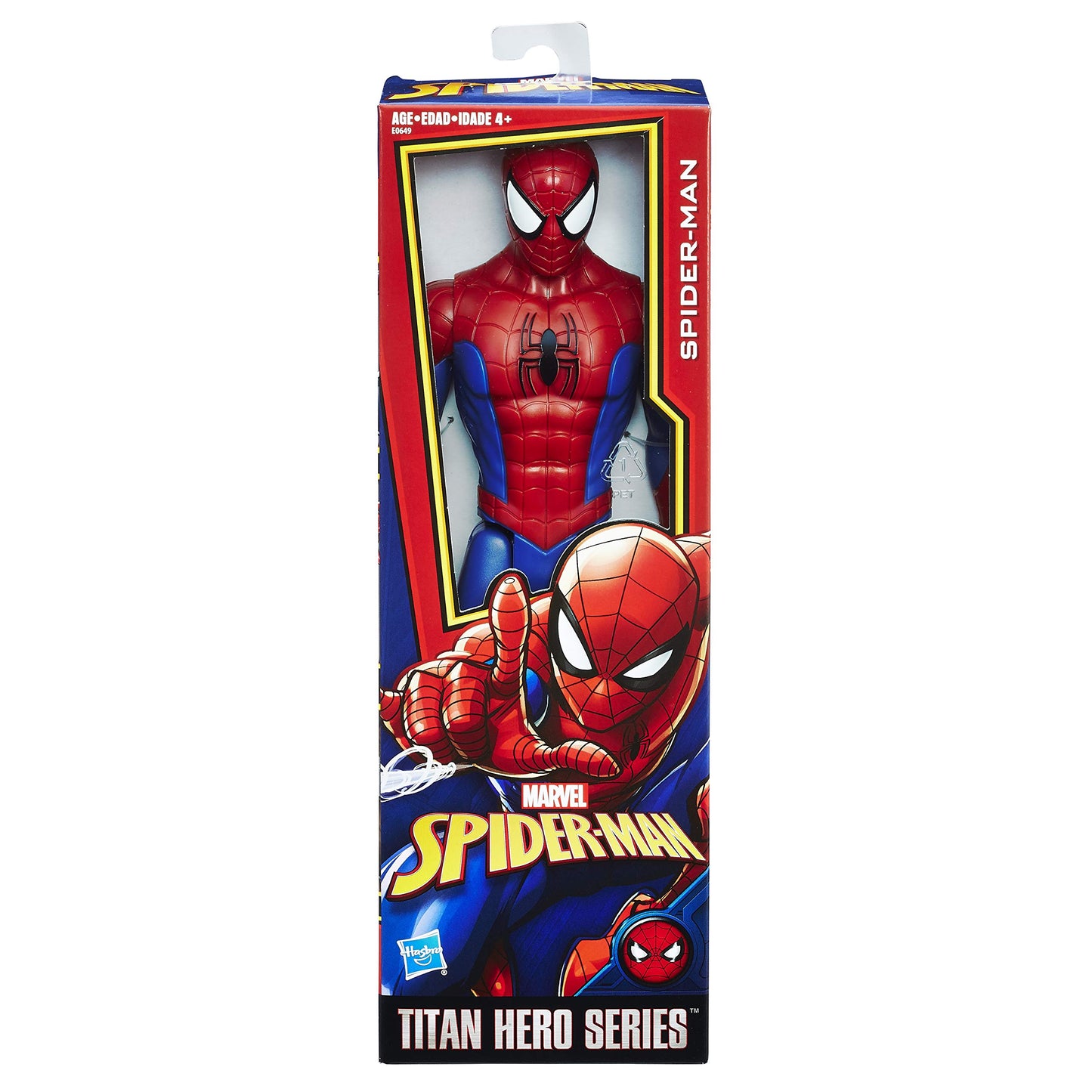 Spider-Man Titan Hero Series Figure with Titan Hero Power Fx Port, Brown