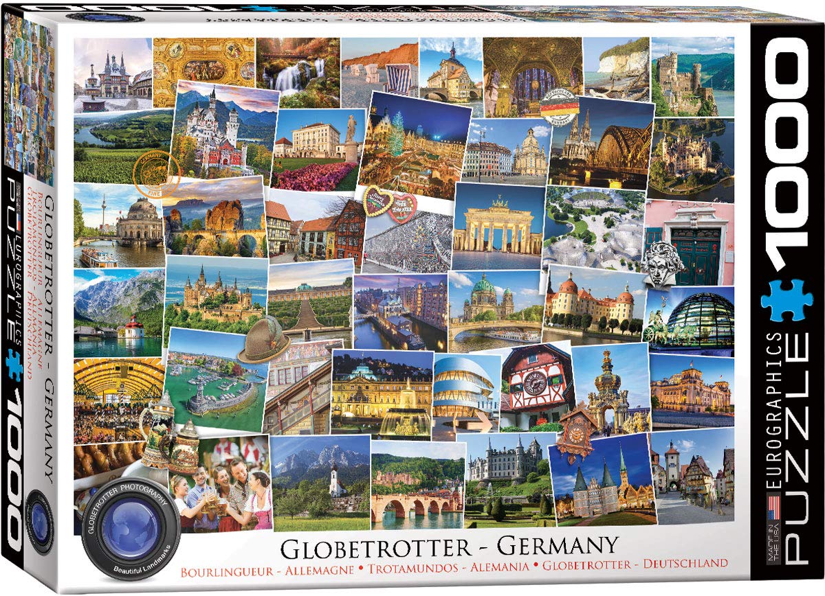 EuroGraphics Germany Globetrotter 1000-Piece Puzzle