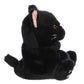 Aurora® Adorable Palm Pals™ Twilight Black Cat™ Stuffed Animal - Fun Collectible Plush for Kids and Adult Collectors - Perfect for Decorating Rooms