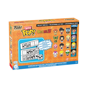 Funko Bitty Pop! 4-Pack: Dragon Ball Z - Frieza, Super Saiyan Goku, Vegeta, and a Mystery Figure - 0.9 Inch (2.2 Cm) - Anime Collectable - Stackable