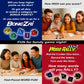 BuddyPal Games Combo Pack Bone-ZAI5 and Word Rally Family Dice Games, Ages 8 and Up