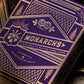 theory11 Monarch Playing Cards Purple - Regal Collector Style Poker Deck for Magic, Cardistry, Game Night, Party Games, Solitaire, Blackjack, Gifts