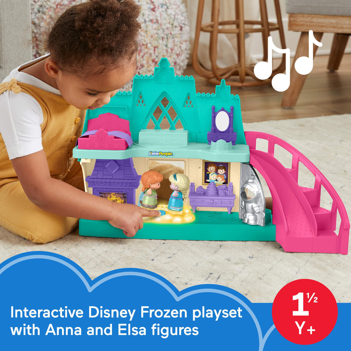 Fisher-Price Little People Disney Frozen Arendelle Castle Playset