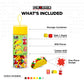 Pix Brix Pixel Art Kit Puzzle Bricks - Food Series, Taco & Drinks - Patented Building Brick Set to Recreate Your Favorite Food, Includes 808 Pieces
