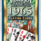 Flickback 1965 Trivia Playing Cards: Birthday or Anniversary Cards