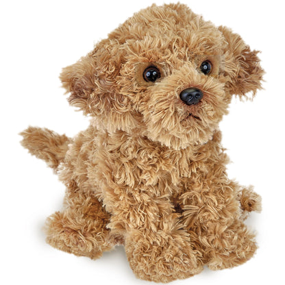 Bearington Lovely Doodles Caramel Dog Stuffed Animal 14 in - Puppy Stuffed Animals - Plush Dog Toys for Kids Goldendoodle Labradoodle Plushies -