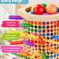 Piunemky Wooden Stick Tower Game, Montessori Toy Ages 3-8