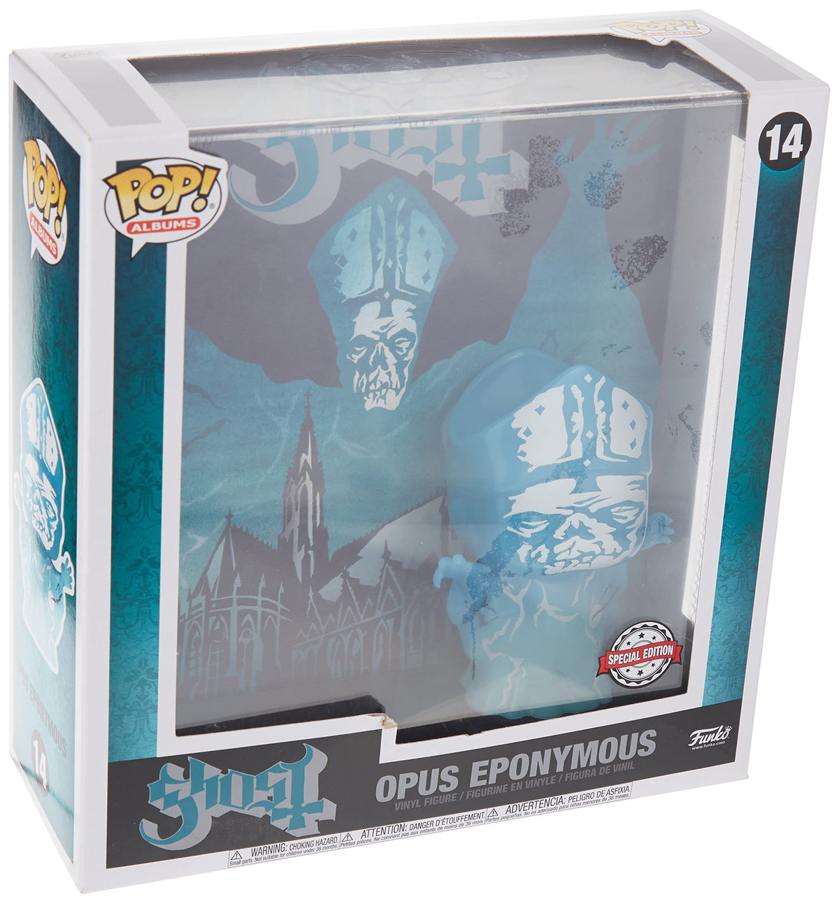 Funko Ghost Pop! Album Opus Eponymous Vinyl Figure Hot Topic Exclusive