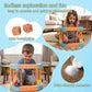 DopplerStar Electric Train Set, a Magnetic Anti-Gravity Train Toy with Interlocking Tracks, is a STEM Toy Suitable for Boys and Girls Aged 3-8