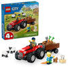 LEGO City Red Farm Tractor with Trailer & Sheep Toddler Learning Toy - Farm Toy with Tractor and Animal Figurines - Preschool Toy for Boys and Girls,