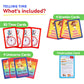 The Fidget Game Telling Time Flash Cards, Learn to Read Analog Clocks
