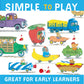 Briarpatch, Richard Scarry's Busy World Things That Go Card Game, Based on Early Reader Books for Preschool, Kindergarten and 1st Grade