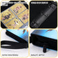 Trading Card Storage Album - 900 Pocket Card Binder with 50 Durable 9-Pocket Pages, Zipper Closure Collector's Album, Removable Sleeves for Card