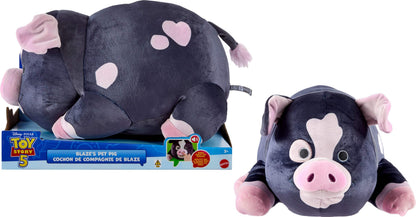 Mattel Disney and Pixar Toy Story 5 Blaze's Pet Pig 12-in Plush Toy