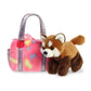 Aurora® Fashionable Fancy Pals™ Jellyroll Red Panda™ Stuffed Animal - Plush with Stylish Purse for Dress Up Fun - Perfect for Kids 3+ Years, Costumes