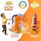 INFLATABLE DUDES Orange Dinosaur Toy 40” - Kids Punching Bag | Sand-Base