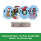Aquarius Grinch Shaped Playing Cards - Grinch Themed Deck of Cards for Your Favorite Card Games - Officially Licensed Grinch Merchandise