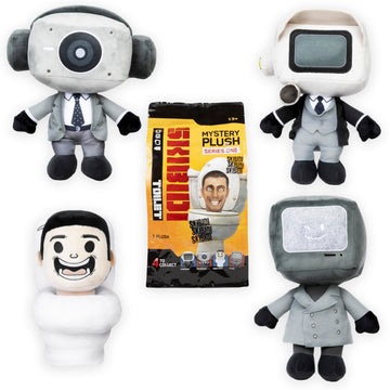 Skibidi Toilet Mystery Plush - Collectible Plush, All-New Collectibles, Officially Licensed Skibidi Toilet Merch