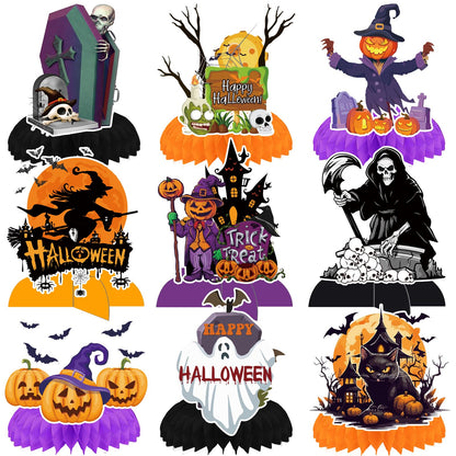 9 Pcs Halloween Centerpieces for Tables Halloween Table Decorations Halloween Party Decorations Halloween Decorations Halloween Birthday Party