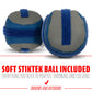 Franklin Sports Stiktek Toy Baseball Glove + Ball Set - 8" - Grey + Navy