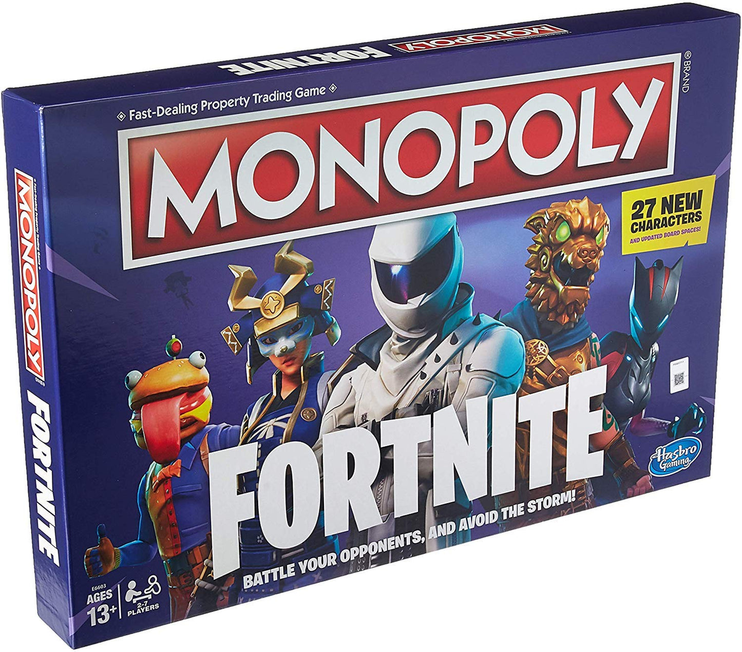 MONOPOLY E6603102 Fortnite Edition Board Game, Multi-Color, minimum age 156 months