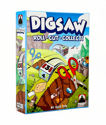 Digsaw: Roll-and-Cut Archaeology Game - Fun Family Game for Ages 14+ - Plays in 25 Minutes - from The Makers of Terraforming Mars