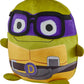 Mattel Teenage Mutant Ninja Turtles: Mutant Mayhem Cuutopia Plush Toy, 10-Inch Donatello Kawaii-Style Soft Figure, Orange Masked Mikey Collectible