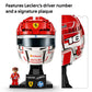 LEGO Editions Scuderia Ferrari HP Charles Leclerc Helmet - Building Set for Teens, Ages 14+ - Collectible F1 Display - Bedroom or Home Office Decor -