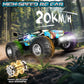 All Terrain Remote Control Car for Boy with LED Lights 2 Batteries 20 KM/H