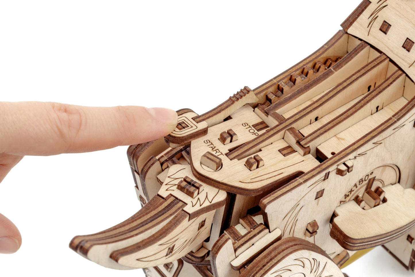 EWA Eco-Wood-Art Eco Wood Art 3D Puzzle Puppy