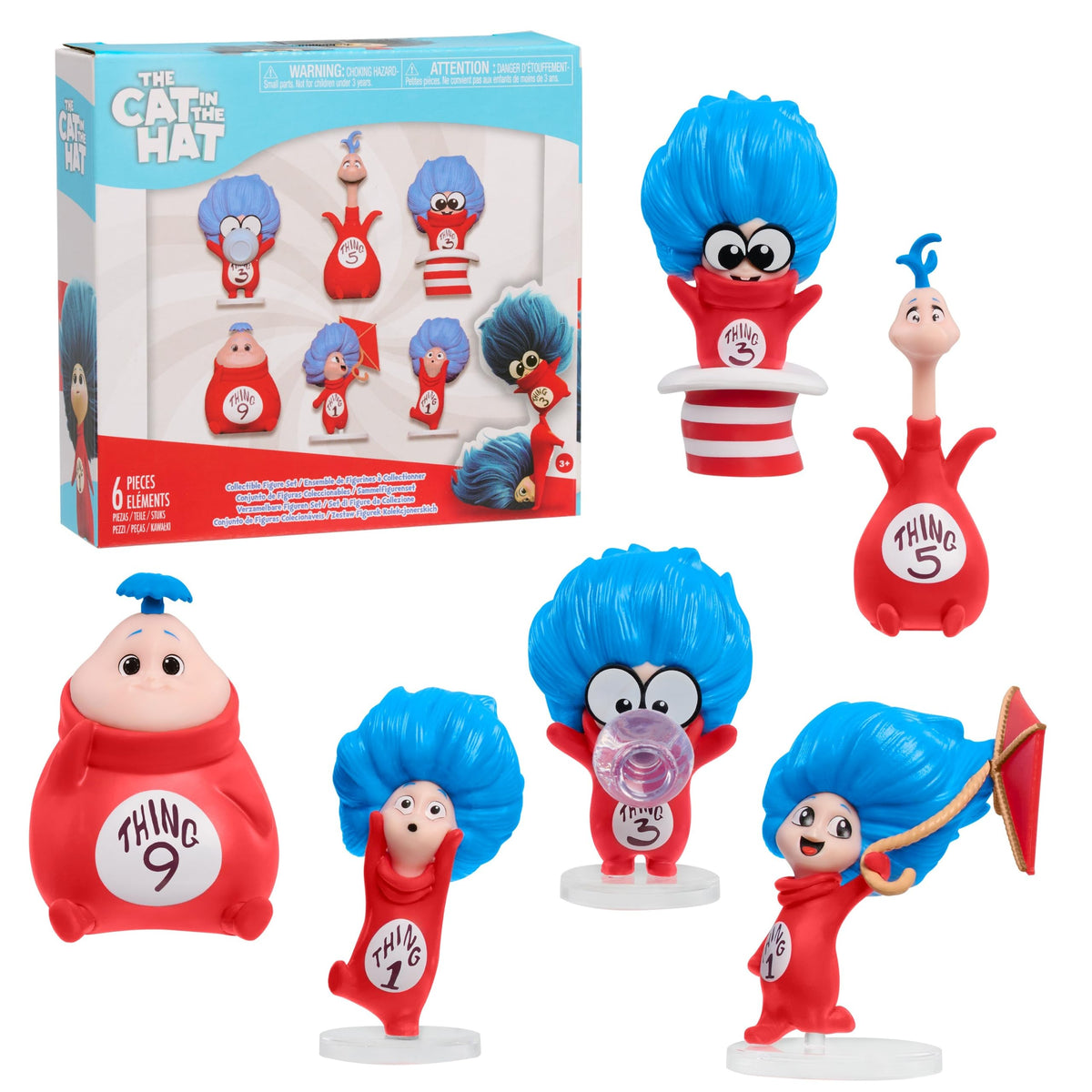 Dr Seuss The Cat in the Hat Collectible Figure Set