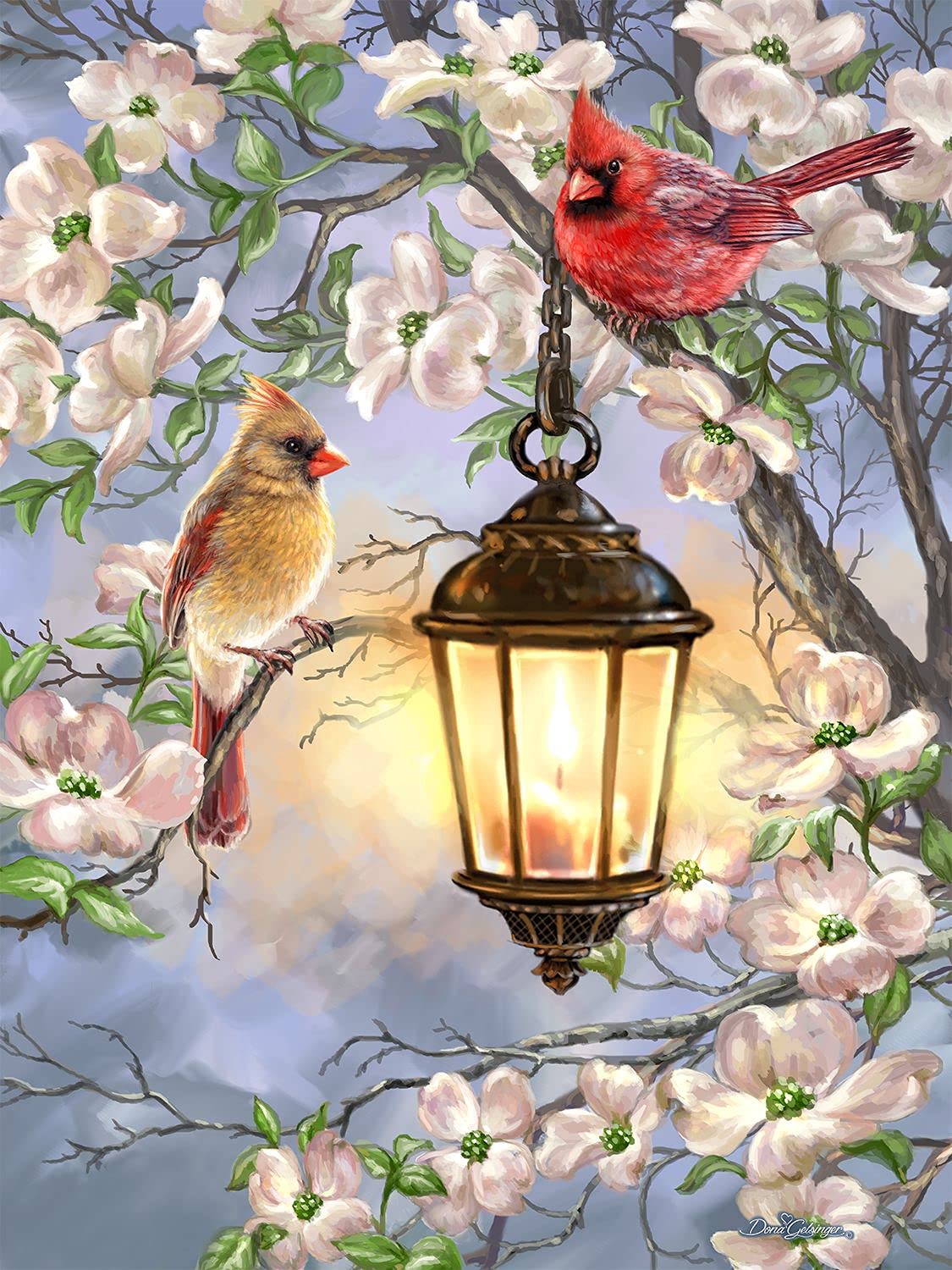 Springbok Spring Lantern 60 Piece Dementia Activity Jigsaw Puzzle for Seniors
