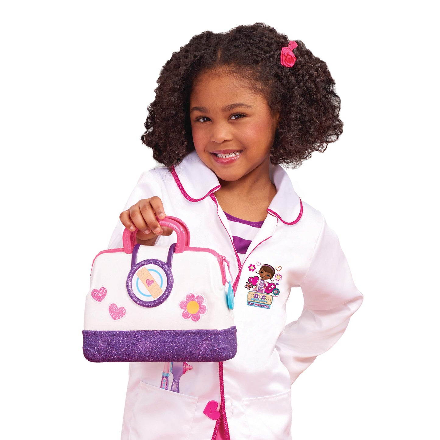 Disney Junior Doc Mcstuffin Pet Rescue Doctor's Bag Set with Lil' Nursery Pal Playset (Kitty)