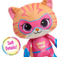 Disney Junior SuperKitties 7-inch Small Plush Stuffed Animal, Ginny, Kitten, Kids Toys for Ages 2 Up by Just Play