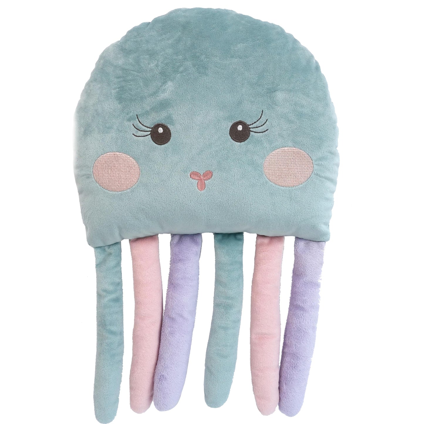 MON AMI Bubbles Octopus Accent Décor Pillow - 20x13”, Plush Stuffed Animal Hugging Pillow, Use as Toy or Room Decor, Great Gift for Kids of All Ages