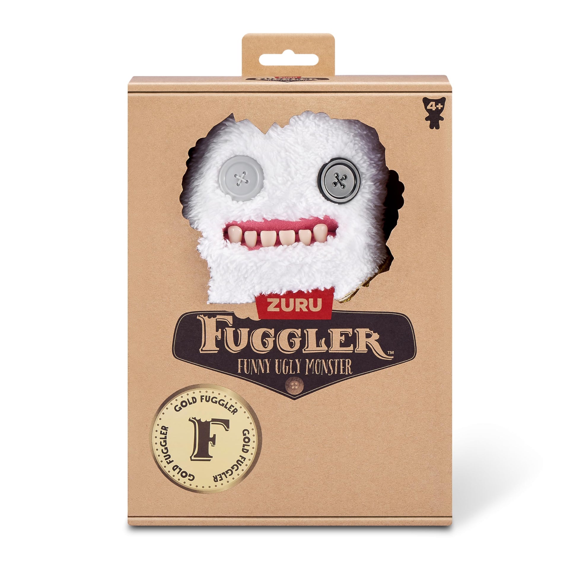 Fuggler Gold Fuggs by ZURU Funny Ugly Monster, Plush, Collectible, Toy (Splodge - Tank top)