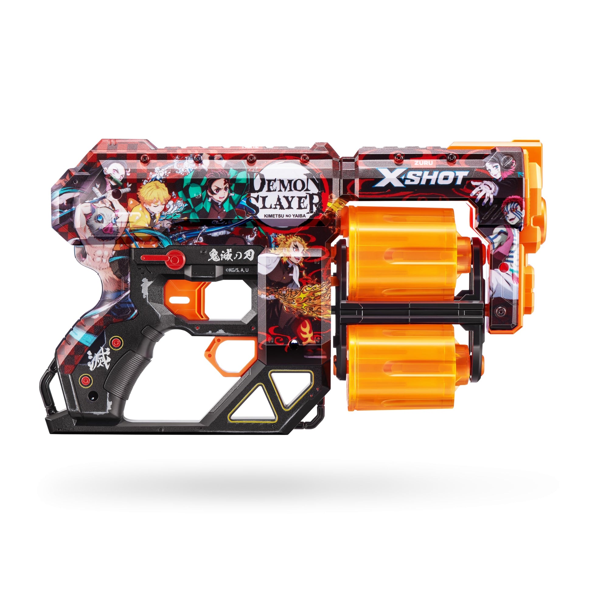 ZURU XSHOT Skins Dread with 12 Darts - Demon Slayer