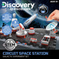 Discovery #Mindblown Circuitry Space Station Galactic Experiment Set, Build-It-Yourself Engineering Toy Kit, Explore The Science of Motion, Great Gift