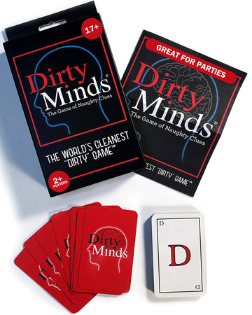 TDC Games Travel Dirty Minds Card Game for Adults, Party Game for Couples Date Night and Bachelorette Parties