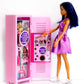 Barbie Design Activity Locker - Creative Kids Craft Set with Mini Journal, Stickers, Clipboard & Working Lock, Portable Art Locker Playset Ages 3+