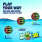 Watermelon Ball JR Durable Fillable Pool Toy for Underwater Games - Football, Basketball & Rugby - Perfect for Water Parties - Fun for Adults & Kids
