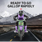VINDSPEED RC Motorcycle, Speeds Up to 12 km/h, Self-Balancing Design, RC Dirt Bike with Drift & Skid Stunts, Electric Bike Kids with Fast